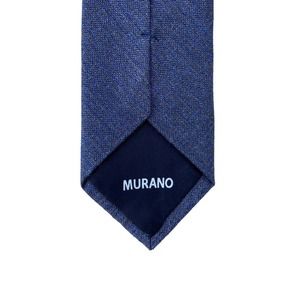 Murano tie in a subtle color combination suit or casual look